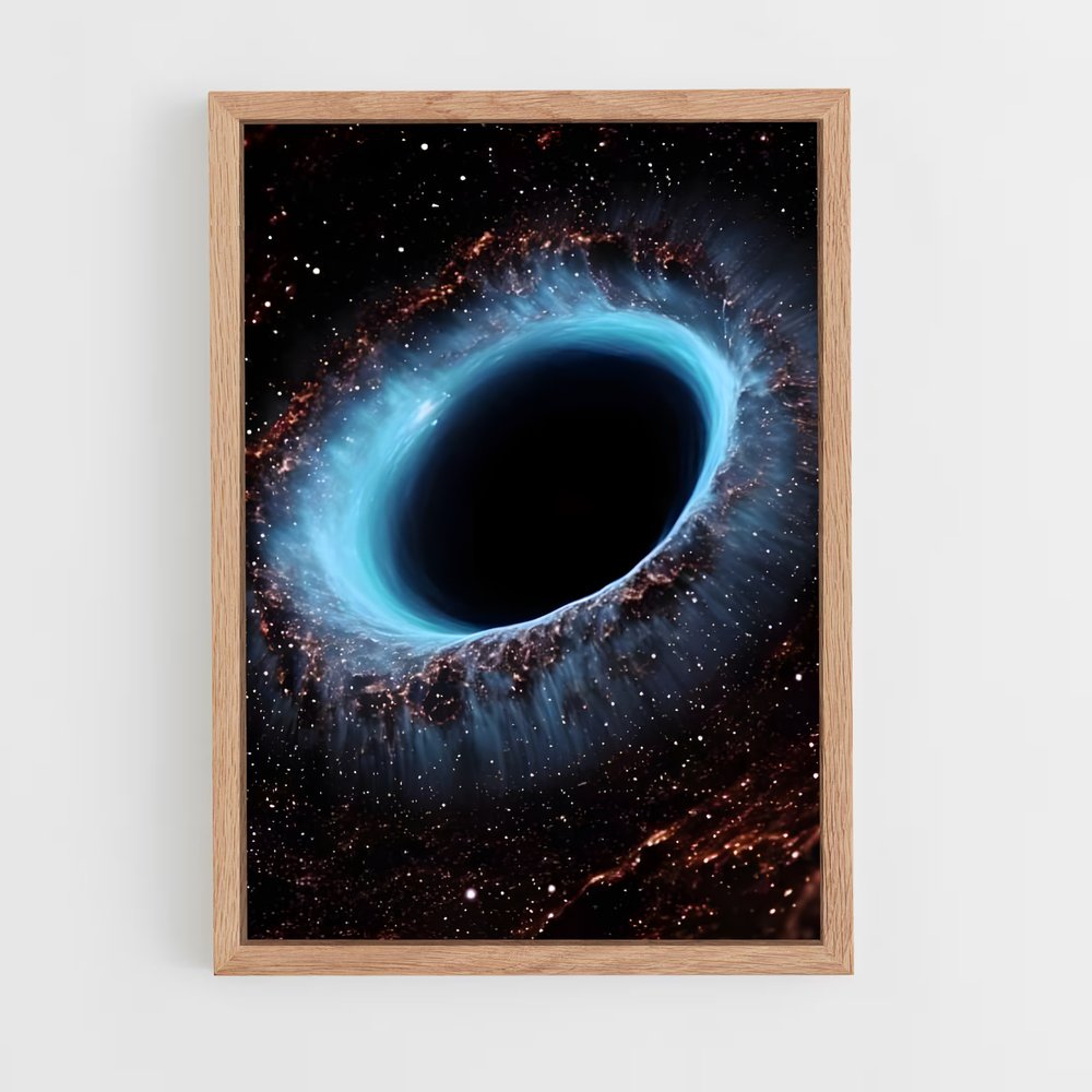 Poster Captivant cosmos de l'œil obscur (vue 4)